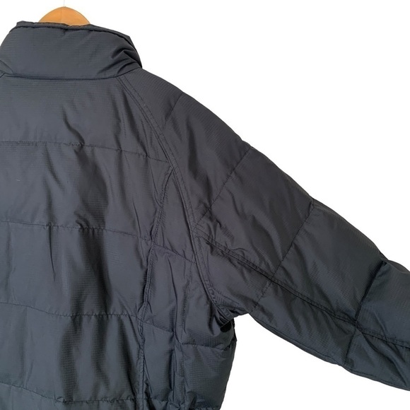 woolrich Down Filled Belted Long Puffer Jacket Black Women’s Size Large - Picture 11 of 15